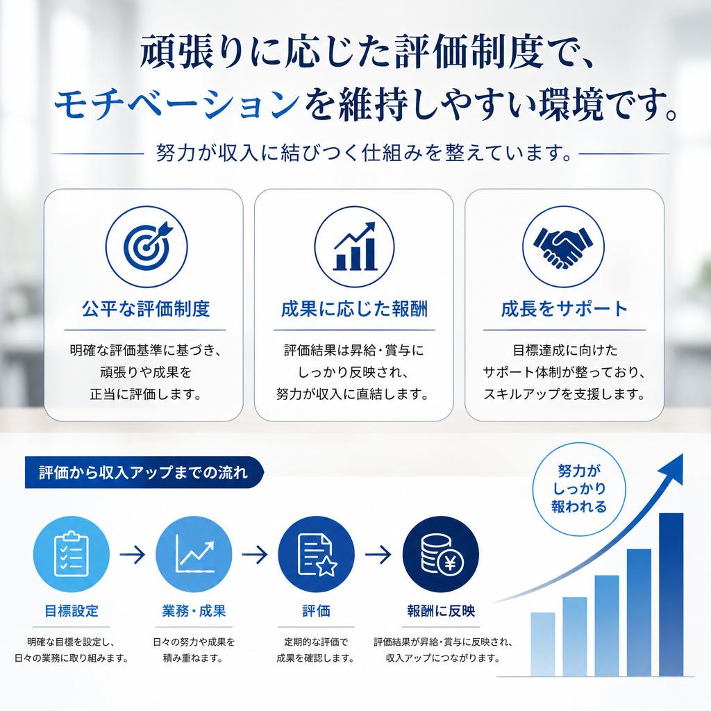 評価制度と報酬