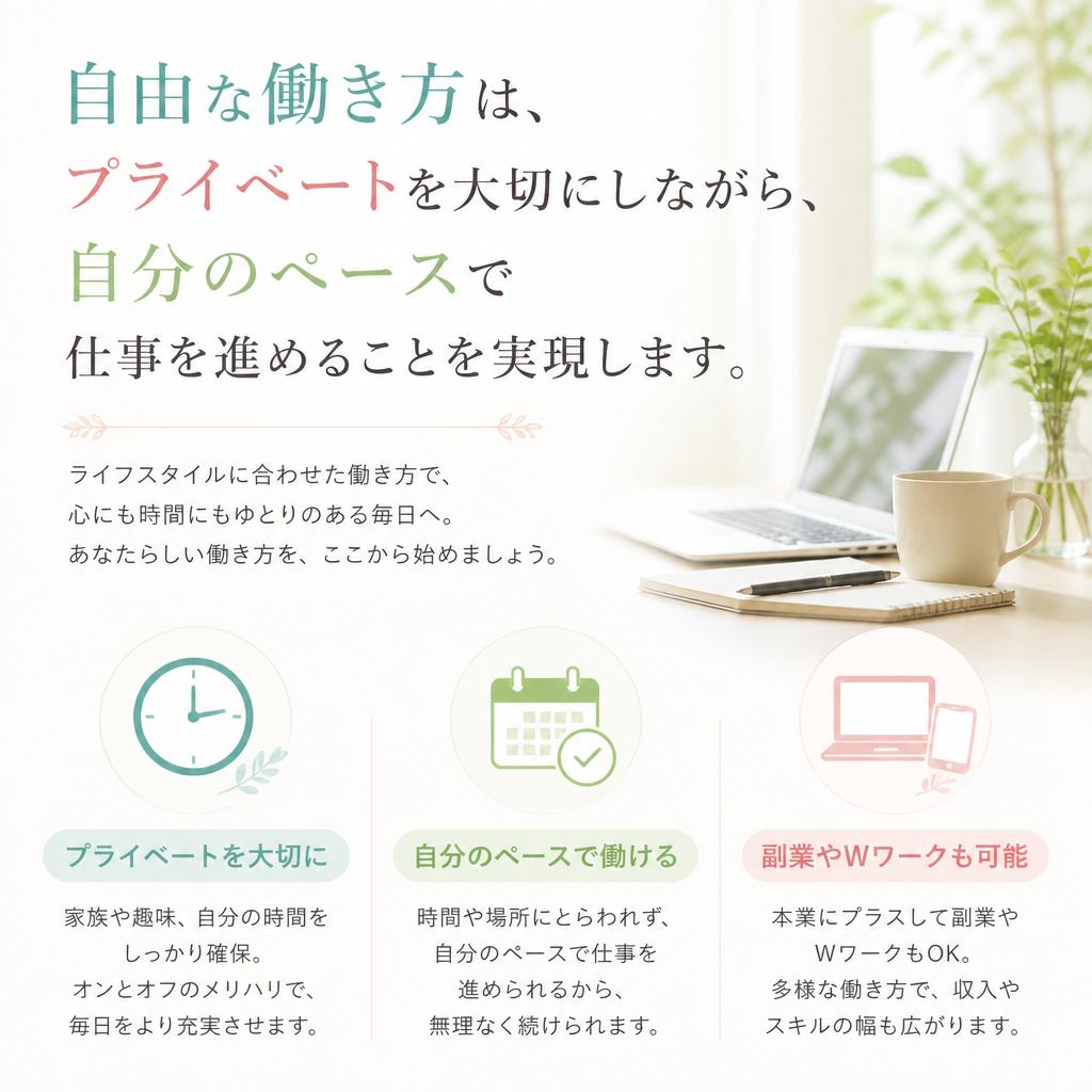 働き方改革でライフスタイルを豊かに