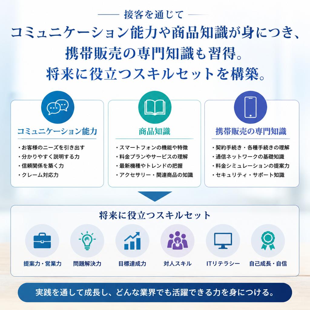 イベント業務で得られる多面スキル