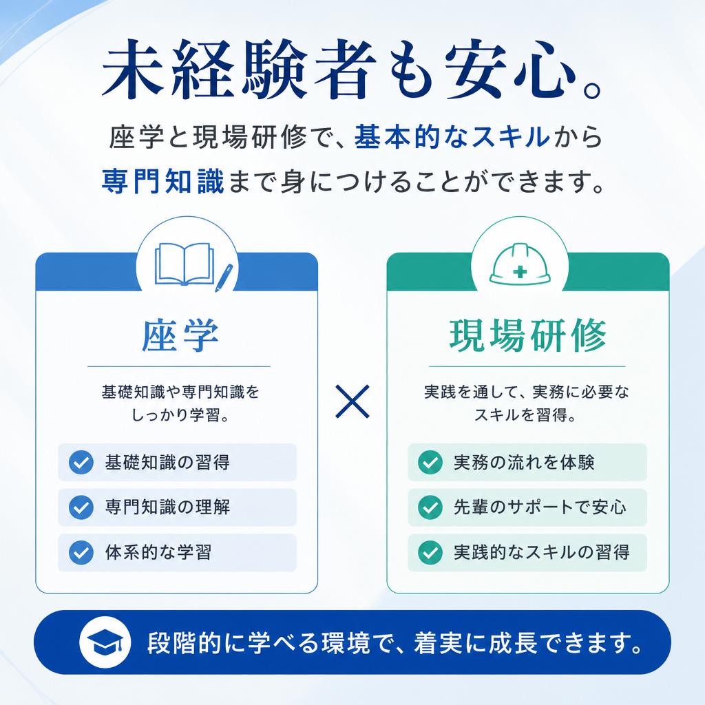 充実した研修制度